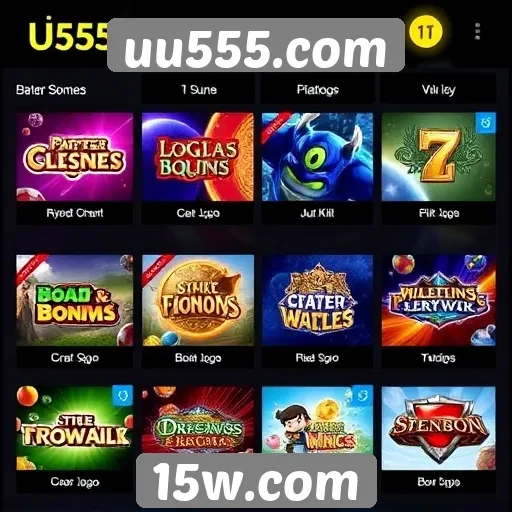Comparação de jogos disponíveis no uu555.com com concorrentes
